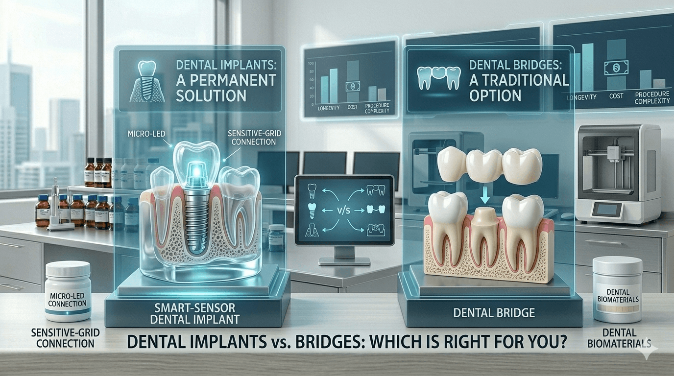 Dental Implants vs. Bridges: Which Is Right For You? | Endo Smile Dental Care